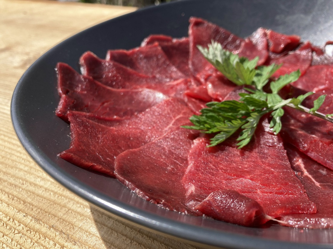 【ふるさと納税】熊野の鹿肉食べ比べセット （ロースブロック 300g モモ肉スライス 150g ミンチ 150g）