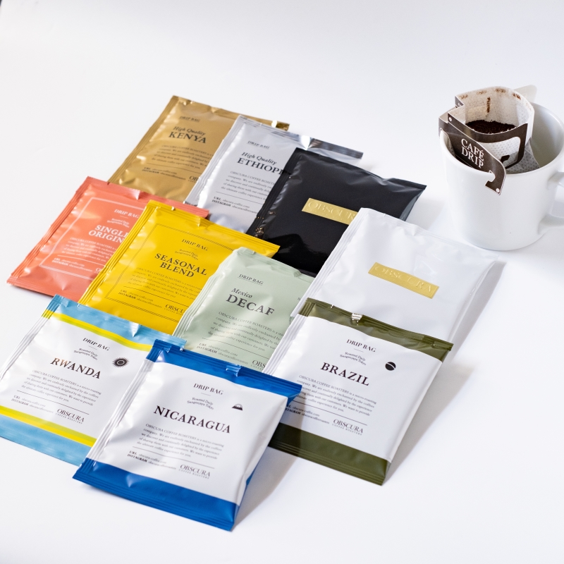 OBSCURAのDrip Bag 10種セット（100個入り）