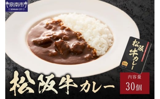 松阪牛カレー200g×30個セット【108A-001】