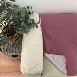 マルチに使える!洗えるディスメル防水シート(100×150cm)ワイン BS-3HーWI