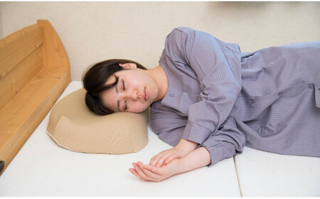 低反発モールドまくら　6cm（アイボリー）[5839-9425]