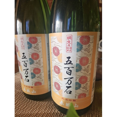
                  赤城山　桐生市産五百万石　純米吟醸　 一升2本セット(1800ml×2本)【1701747】
                