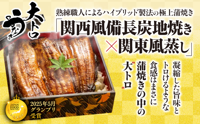 1707-2 大人気！鯉家の極上蒲焼「簡単！大トロうな重（カット蒲焼10袋）」【国産・手焼き備長炭】　KN040-013-02
