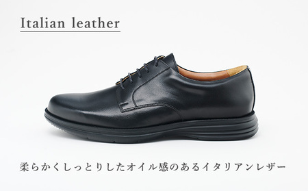 革靴 ビジネスシューズ コンフォート 黒 国産 革靴 26.5cm