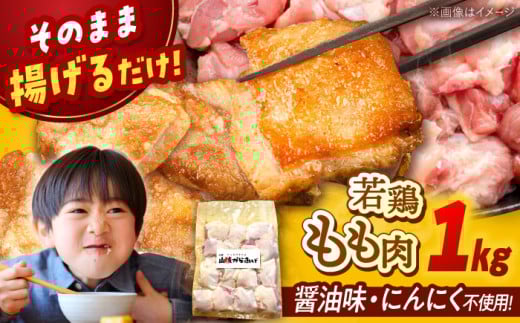 【からあげ専門店の味】山賊からあげ（骨なし）1kg ▼ 若鶏 若鶏の唐揚げ 鶏もも 鶏 大容量 からあげ 1kg 冷凍 唐揚げ から揚げ お弁当 おかず 簡単 おすすめ 人気 鶏肉 クリスマス  桂川町/山賊からあげ桂川店 7000 7000円[ADAP001]