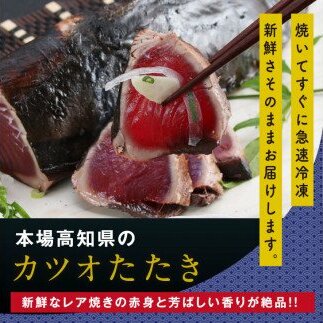 KYF106　海鮮  支援 訳ありかつおたたき1節＋かんぱち漬け丼の素1食 冷凍 保存食 小分け 惣菜 そうざい パック 漬け 本場 高知 海鮮丼 パパッと 簡単 一人暮らし 人気 6000円 〈高知