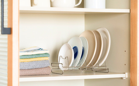 すっきり暮らすセット（スクエア+ディッシュラック） 水切りかご ステンレス 食洗機対応 燕三条製 [ビーワーススタイル] 【016S086】