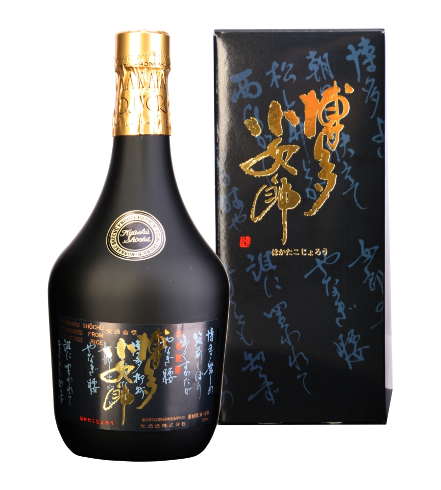 
            米焼酎　博多小女郎黒化粧瓶(箱入)35度　720ml　AD006
          