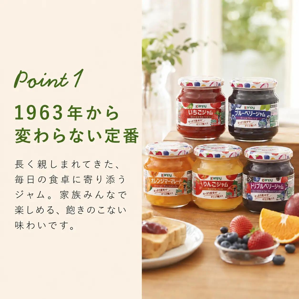 ジャム【スピード出荷】カンピー りんご ジャム 280ｇ 1ケース【6本入】ジャム KTS055