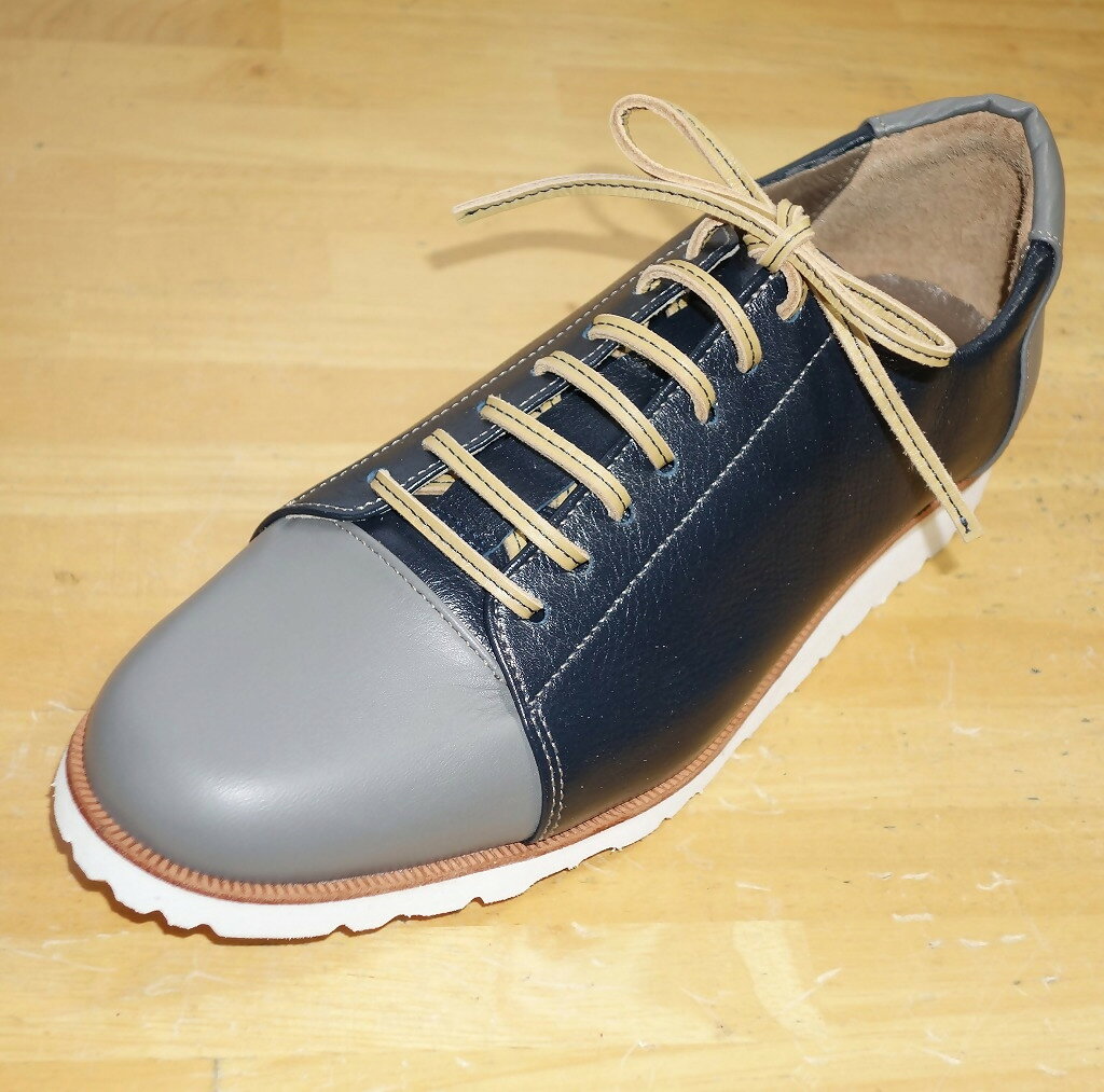 【ふるさと納税】ハンドメイド の オーダー 紳士 革 靴（ スニーカー ）| 工房Sei 紳士靴 革靴 靴 シューズ オーダーメイド 選べる デザイン 色 24cm〜27cm 岐阜県 美濃加茂市 送料無料