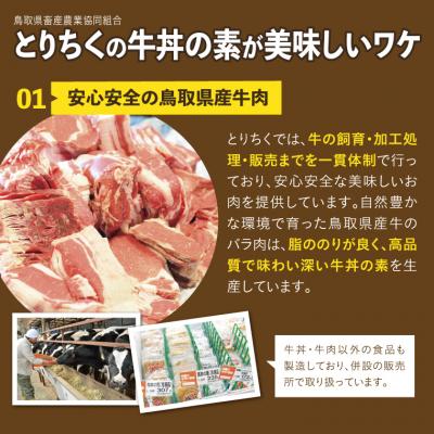 ふるさと納税 鳥取市 とりちく牛丼の素 8個 |  | 02