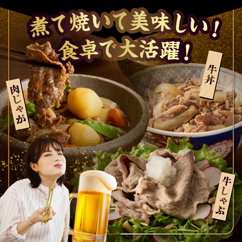 ≪生産者応援≫宮崎牛切り落とし(スライス)&粗挽きウインナー(合計1.68kg)_T030-177【肉 牛 牛肉 国産 人気 ギフト 食品 お肉 焼き肉 BBQ お土産 贈り物 送料無料 プレゼント】