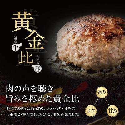 ふるさと納税 福智町 極生ハンバーグ 18個セット(150g×18) |  | 02