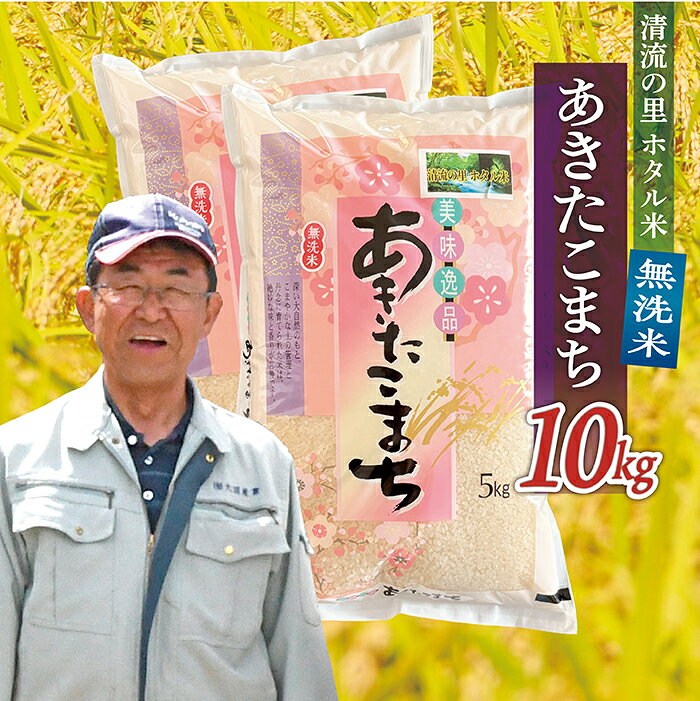 【ふるさと納税】令和8年産 【無洗米】最上町産 あきたこまち 10kg (5kg×2袋)