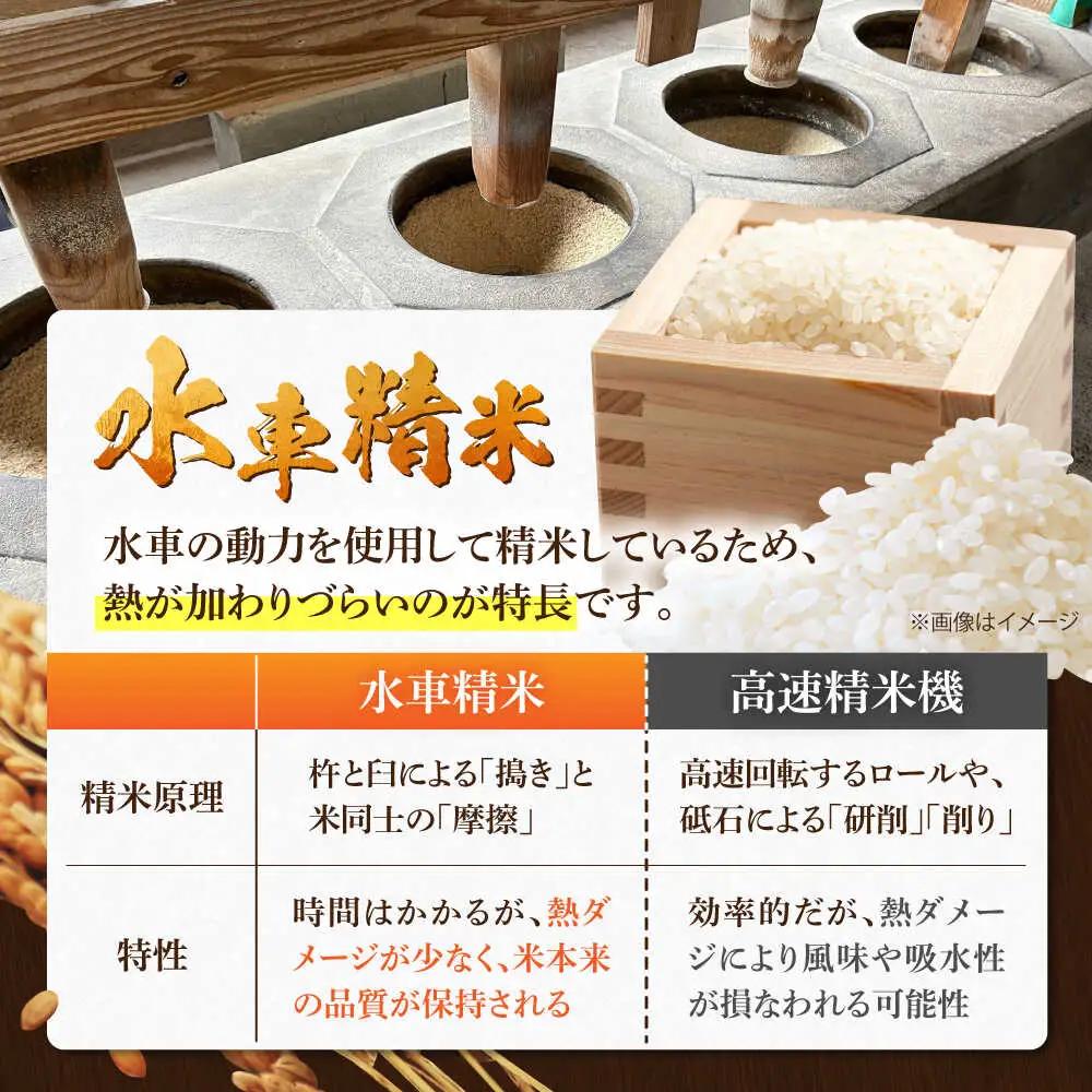 大楠水車米 さがびより 10kg /若木町まちづくり推進協議会 [UBY003] さがびより 水車米