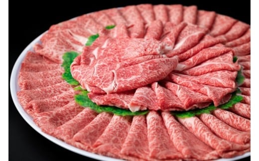 A4ランク博多和牛すき焼き・焼き肉用スライス　計1kg