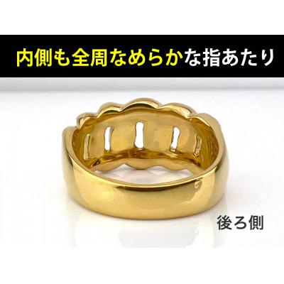 ふるさと納税 南アルプス市 純金(K24)製 喜平リングEタイプ 11号 |  | 02