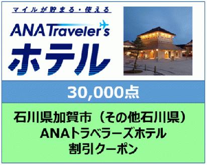 石川県加賀市ANAトラベラーズホテル（その他石川県） 割引クーポン　30,000点分