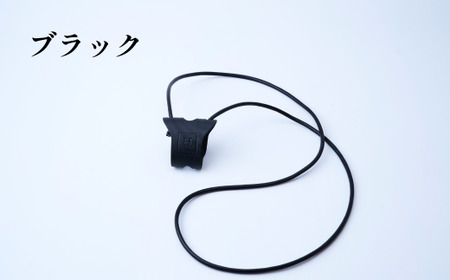 グラスホルダー 【ブラック】 UNISOLE ｜ 革小物 革 学生ブランド 手づくり ユニソレ おしゃれ 革製品 プレゼント ギフト 贈り物 草加レザー 獨協大学 大学生 草加市 埼玉県