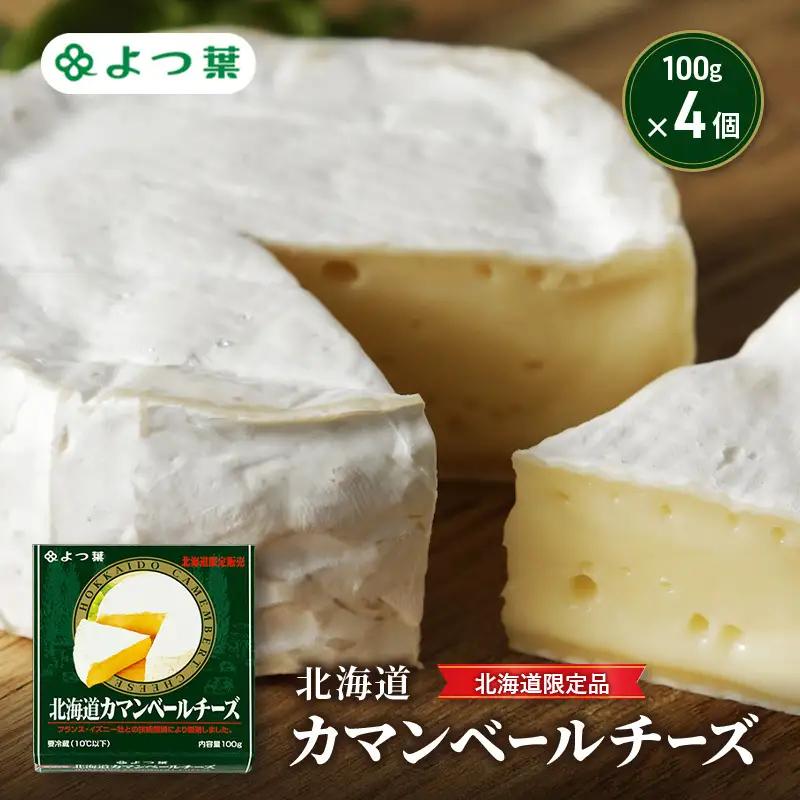 よつ葉カマンベールチーズ北海道限定品 400g（100g×4個）チーズ