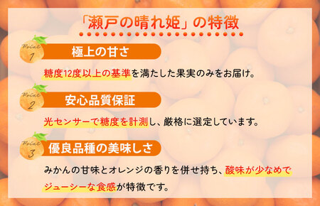 【先行予約】瀬戸の晴れ姫4kg [KC01230] 2026年12月中旬～2027年1月中旬に順次発送予定 愛媛県産 愛媛県 期間限定 はれひめ 果物ふるさと 愛媛みかん 甘いみかん 果物 故郷納税フ