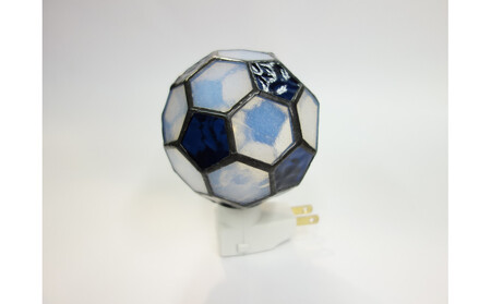 サッカーボール風ナイトライト