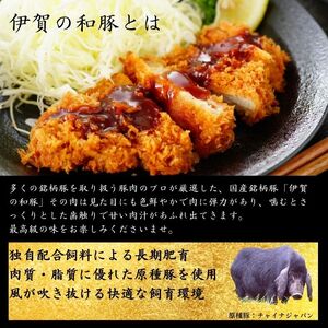 豚肉〈訳あり・大容量〉伊賀の和豚 ロースブロック 4kg 超え 豚肉 BW102
