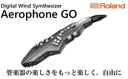 
                  電気 管楽器 ウインドシンセサイザー Aerophone GO Roland 電気管楽器 デジタル管楽器 ウインドシンセ シンセサイザー ヘッドホン 対応 Bluetooth サックス フルート クラリネット 楽器 音楽 ローランド roland 浜松 浜松市 【配送不可：離島】
                