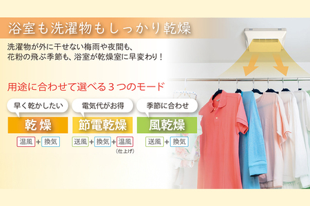 浴室換気乾燥暖房機：BF-331SCA/1室換気･セラミックヒータータイプ 茨城県 潮来市 A41-008