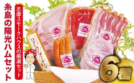 ＼DLG金賞・銀賞受賞！／糸島の陽光 ハム 6種 セット 糸島市 / 志摩スモークハウス ハム ソーセージ 食べ比べ [AOA001] 詰め合わせ ギフト ソーセージ ハム 詰め合わせ