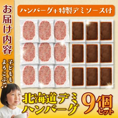 ふるさと納税 滝川市 北海道デミハンバーグ1食200g 9セット 北海道 冷凍 個包装 小分け |  | 03