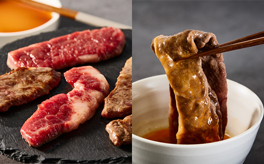おおいた和牛 満足セット(カルビ焼肉・赤身すき焼き・サーロインステーキ)【配送不可地域:離島】