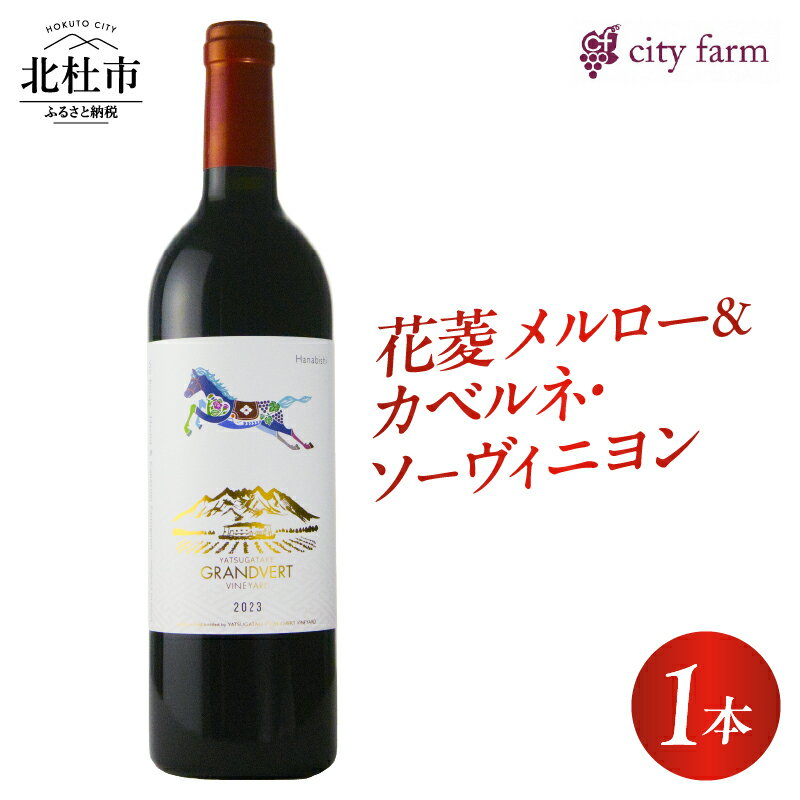 【ふるさと納税】 ワイン 赤ワイン メルロー カベルネ・ソーヴィニヨン 2023 750ml 1本 アルコール度数 13.0％ 数量限定 国産ワイン 山梨県産 韮崎産 白州産 芳醇 樽香 果実 ぶどう 葡萄 お酒 アルコール 晩酌 記念日 贈り物 贈答 プレゼント 母の日 父の日 送料無料