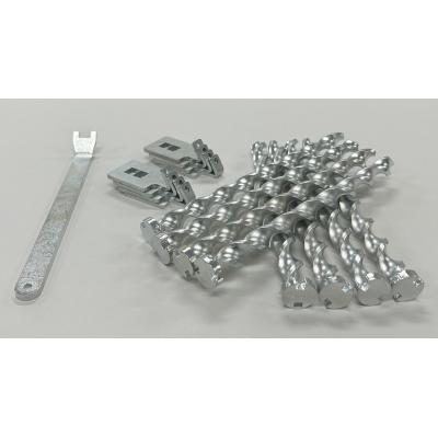 ふるさと納税 栃木市 ねじペグ20cm　シルバー　8本セット　キャンプ用ペグ　スパイラル　トルネード　アウトドア |  | 01