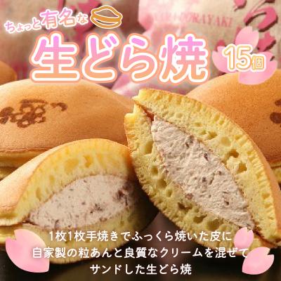 ふるさと納税 大空町 ちょっと有名な生どら焼15個セット  OSC003
