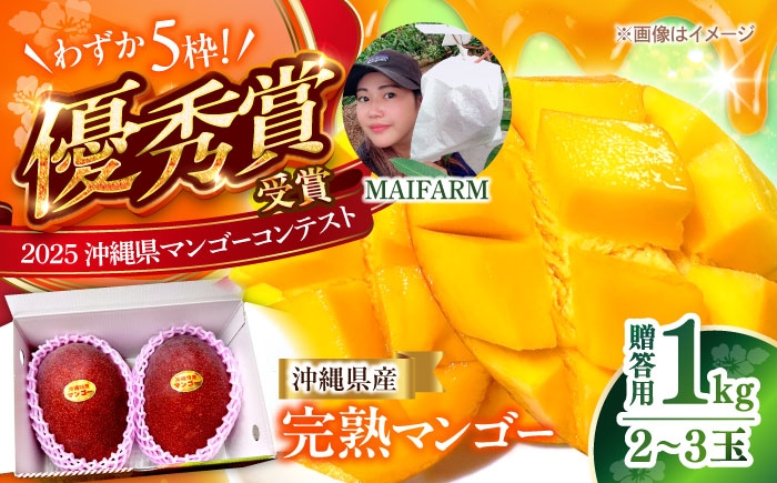
                  マンゴー 贈答用 1kg (2〜3玉) 【優秀賞受賞】 MAIFARM [BCAN001] マンゴー まんごー フルーツ ふるーつ くだもの 果物 mango MANGO Mango トロピカルフルーツ fruit Fruit 果実 沖縄県産 完熟 芒果 家庭用 国産 デザート 産地直送 直送 産直 冷蔵 季節限定 スイーツ 国産 おすすめ お取り寄せ 送料無料 沖縄県 沖縄市 おきなわ 沖縄
                