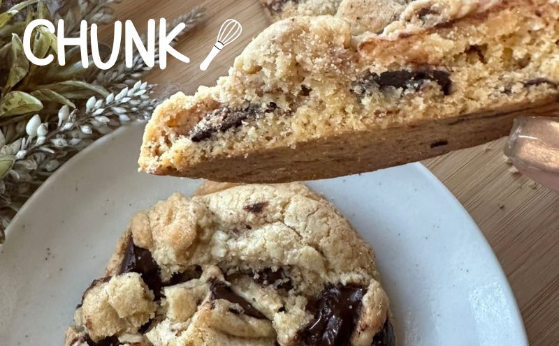 【CHUNK】アメリカン　チョコレートチャンククッキー8枚セット　クッキー　アメリカン　チョコ　チャンク　プレゼント　サクサク　おやつ　ティータイム