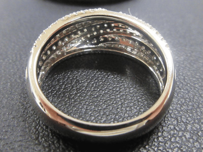 Pt950 0.50ct デザインパヴェリング SWCB005-pt