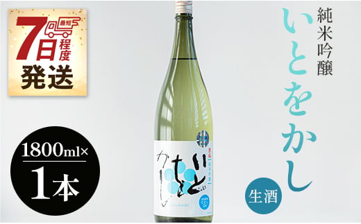 高木酒造 白ワインのようなお酒！純米吟醸いとをかし生酒一升瓶1800ml×１本