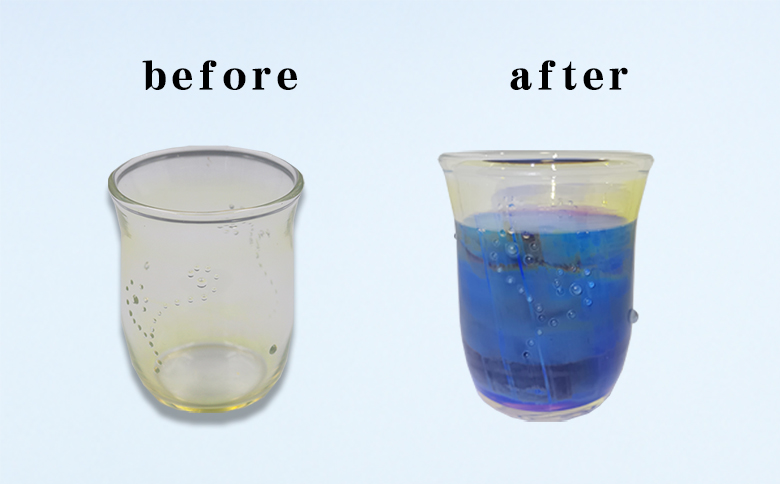 【ガラス工房アルコス】 カラーチェンジ耐熱グラス　1個　［0028-0004］