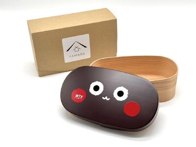 テレビ和歌山×山家漆器店 紀州漆器 木製 曲げわっぱ 栄谷五郎 まげわっぱ