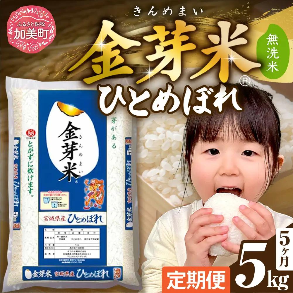 金芽米 定期便5kg×5回 金芽米