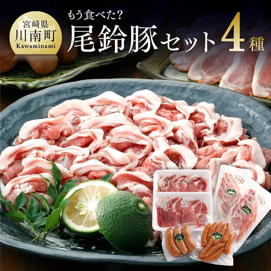 もう食べた？尾鈴豚セット バラエティ セット 宮崎県川南町 豚肉