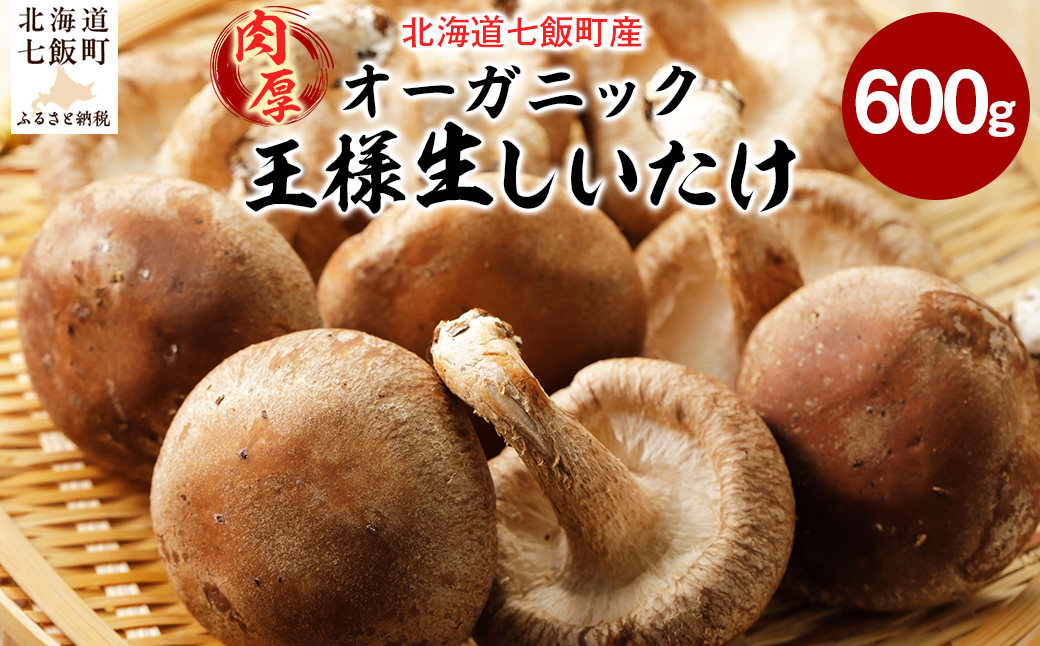 【先行予約】2024年11月以降発送 オーガニック王様生しいたけギフト 肉厚ジューシー 福田農園 NAT001