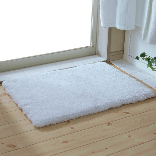 エンジェルステップ バスマット 45×60cm ホワイト ［hd4］