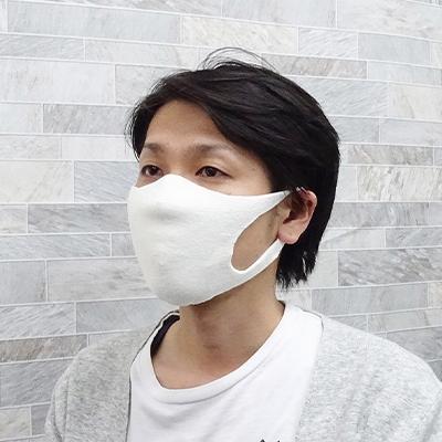 ふるさと納税 泉大津市 【10枚セット】泉大津産　3D立体　和紙糸ニットマスク(Lサイズ)