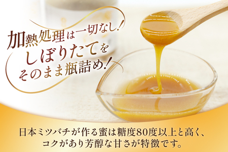 AJ445 はちみつ 国産 百花蜜 500g 1個 日本ミツバチ 純粋 100%
