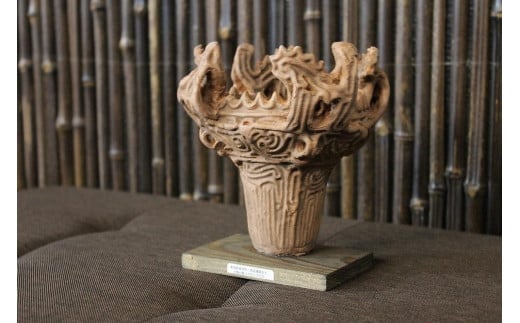 
火焔土器レプリカ　約20cm【カーボン・オフセット対象】新潟県発
