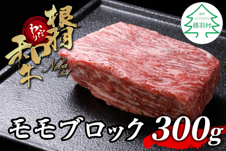 根羽こだわり和牛 モモブロック 300g ローストビーフ 国産黒毛和牛 モモ肉