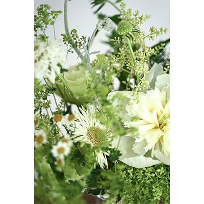 ふるさと納税 芸西村 【毎月定期便】芸西村産季節の生花花束 一対 供花 仏花 初回花瓶付全3回 |  | 02